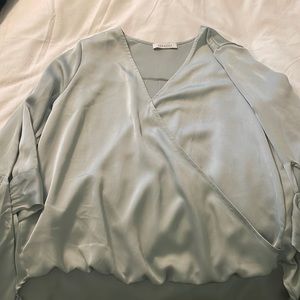 Abbeline M Mint Green Blouse